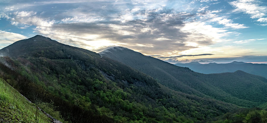 Blue Ridge Mountains Near Mount Mitchell And Cragy Gardens #16 Photograph by Alex Grichenko