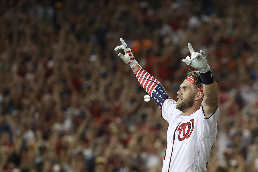 Bryce Harper #16 Photograph by Patrick Smith