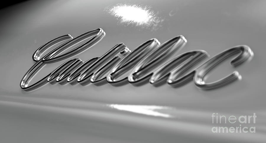 Classic Cadillac Emblem Digital Art by Allan Swart - Pixels