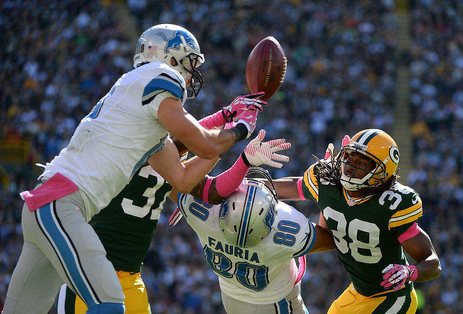 Detroit Lions v Green Bay Packers #16 Photograph by Harry How