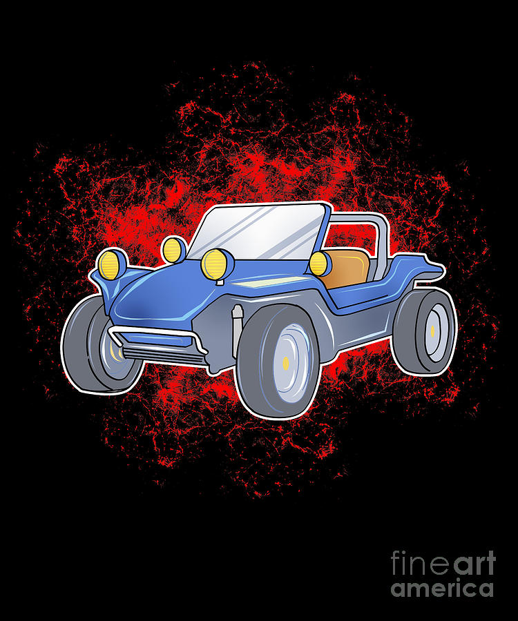 Dune Buggy Graphic Beach Buggy RC Car Truck Gift Digital Art by Lukas ...