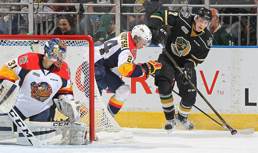 Erie Otters v London Knights - Game Four #16 Photograph by Claus Andersen