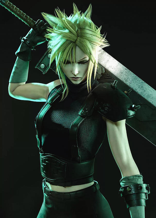 Final Ff7 Fantasy Digital Art by Christian Lattimer - Fine Art America