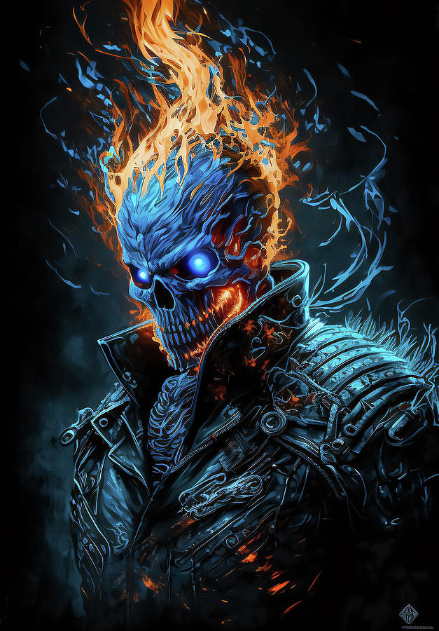 Ghost Rider Digital Art by Creationistlife - Fine Art America