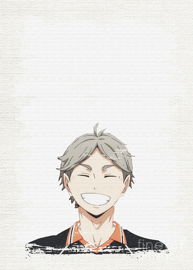 Haikyuu Sugawara Digital Art by Kyo Art