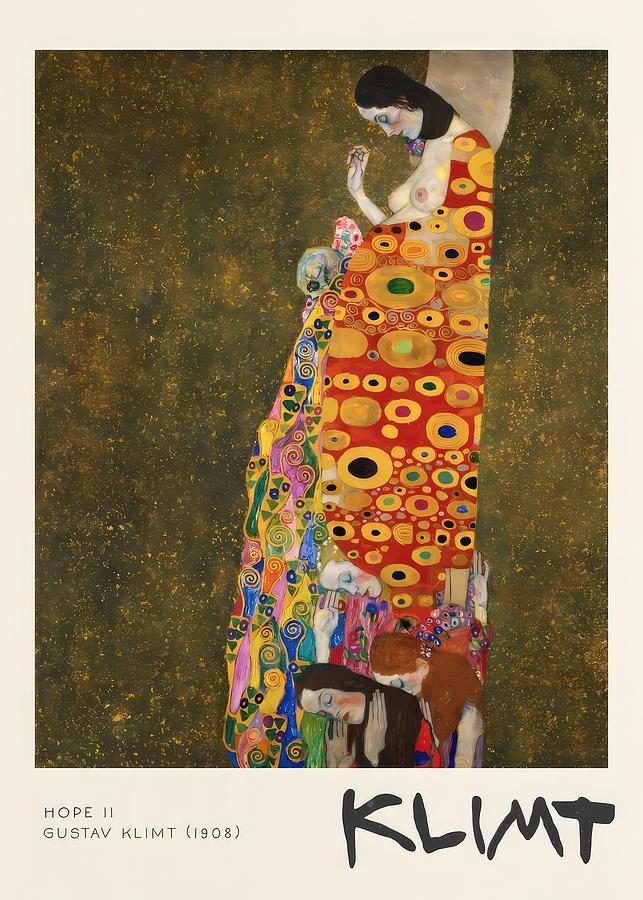 Gustav Klimt Painting - Hope II #18 by Gustav Klimt