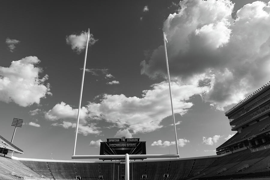 Inside Spartan Stadium on the campus of Michigan State University in East Lansing Michigan #16 Photograph by Eldon McGraw