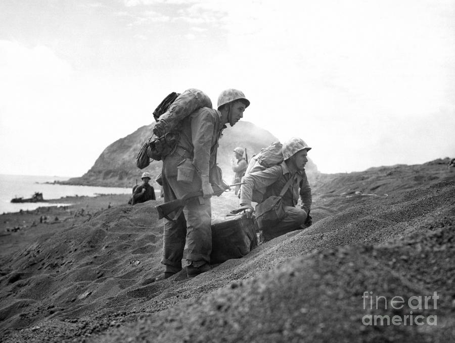 Iwo Jima, 1945 #16 Photograph by Karl Thayer Soule