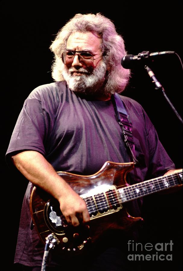 Jerry Garcia - Grateful Dead Photograph By Concert Photos - Fine Art 