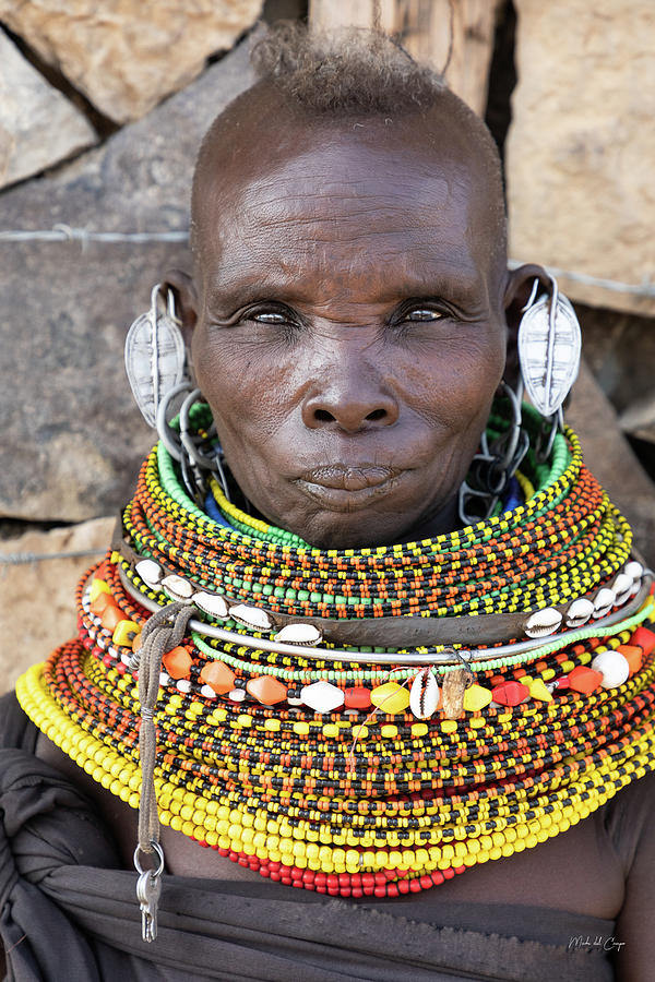 Kenia Portraits #16 Photograph by Mache Del Campo