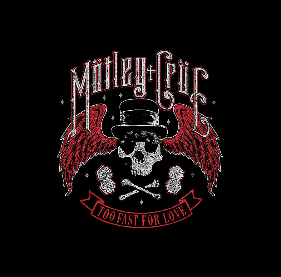 Motley Crue Digital Art by Halen Page - Pixels