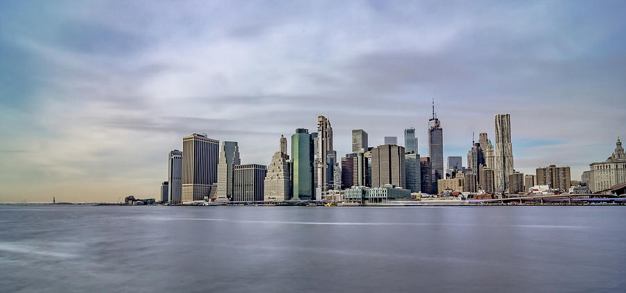 New York City Skyline Manhattan Panorama View #16 Photograph by Alex Grichenko