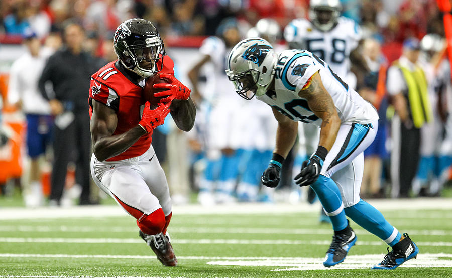 NFL: OCT 02 Panthers at Falcons #16 Photograph by Icon Sportswire