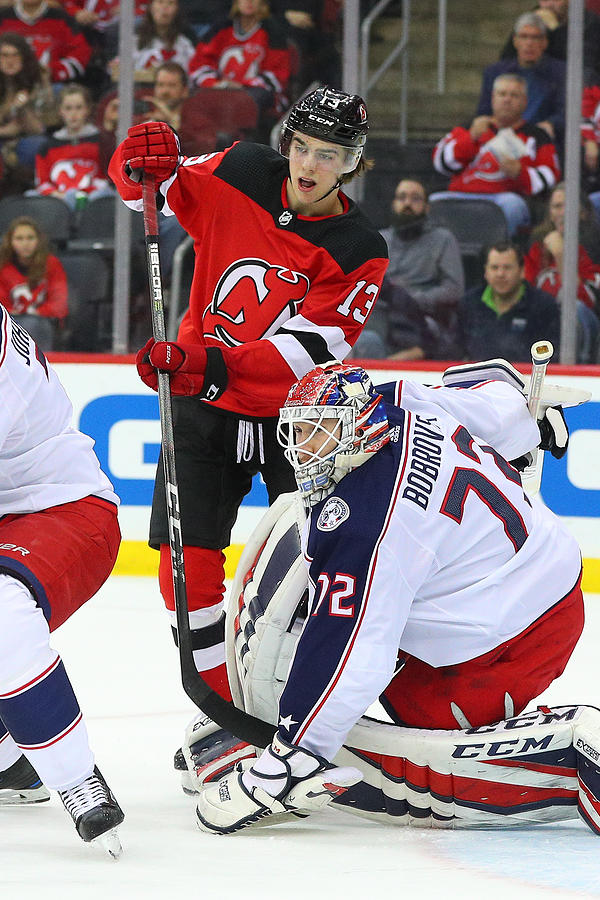 NHL: FEB 20 Blue Jackets at Devils #16 Photograph by Icon Sportswire