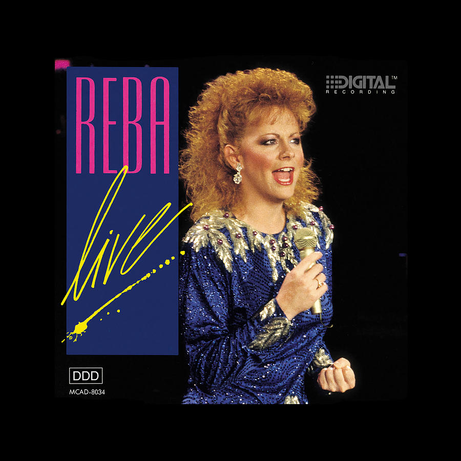 Reba Live - Reba Mcentire Digital Art By Lukm Anhakim - Fine Art America