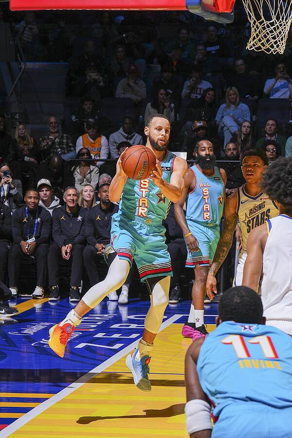 Stephen Curry #16 Photograph by Garrett Ellwood Stephen Curry #16 Photograph by Garrett Ellwood