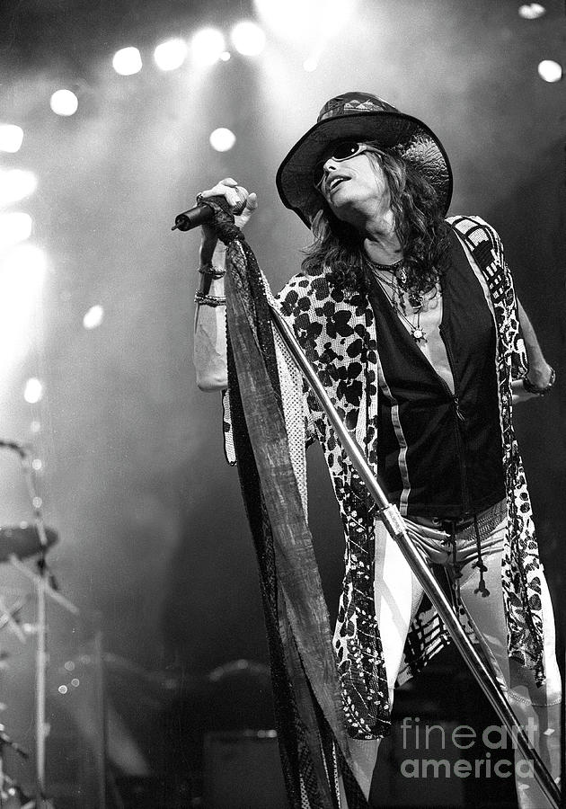Steven Tyler Photograph - Steven Tyler - Aerosmith #16 by Concert Photos