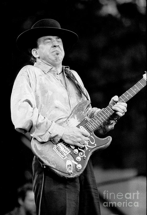 Guitarist Photograph - Stevie Ray Vaughan #16 by Concert Photos