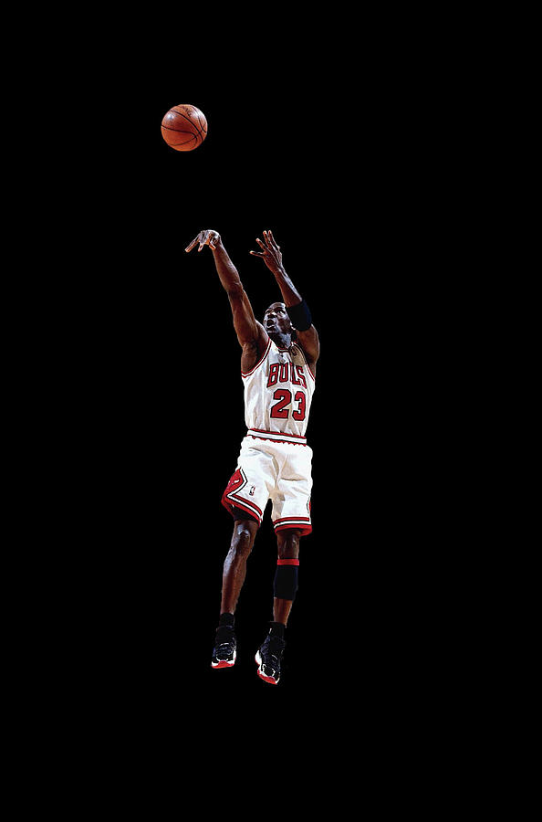 The High-Flying Career of Legend Basketball Drawing by Denis Tregido ...