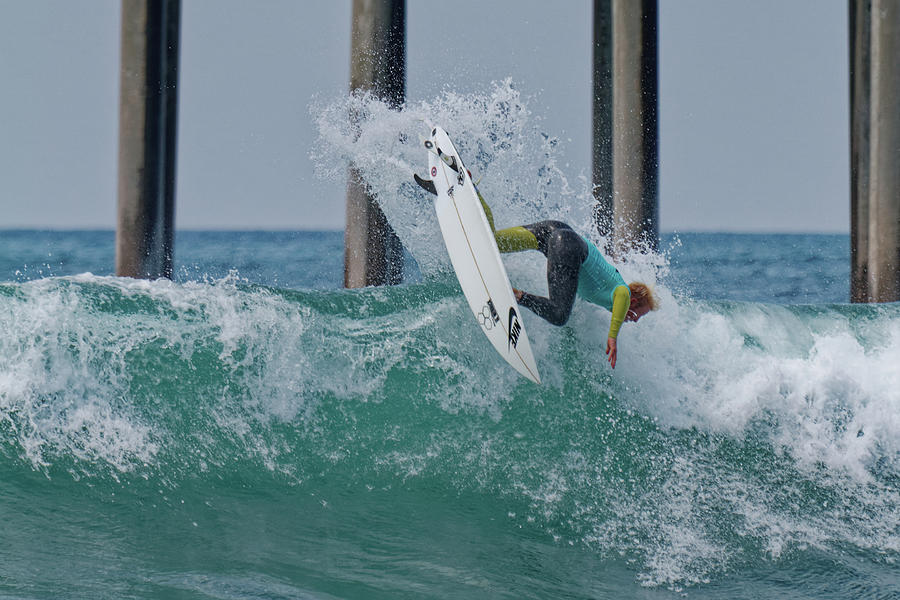 The U.S. Open of Surfing #16 Photograph by Ron Dubin