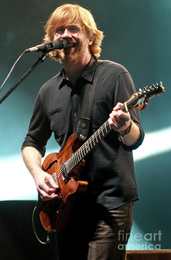 Trey Anastasio with Phish Photograph by David Oppenheimer - Fine Art ...