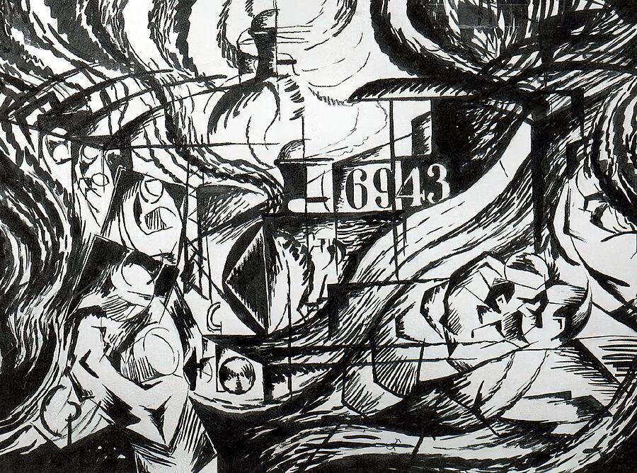 Abstract Painting - Umberto Boccioni #16 by Umberto Boccioni