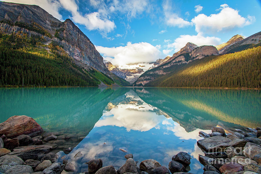 1607 Lake Louise Photograph by Steve Sturgill