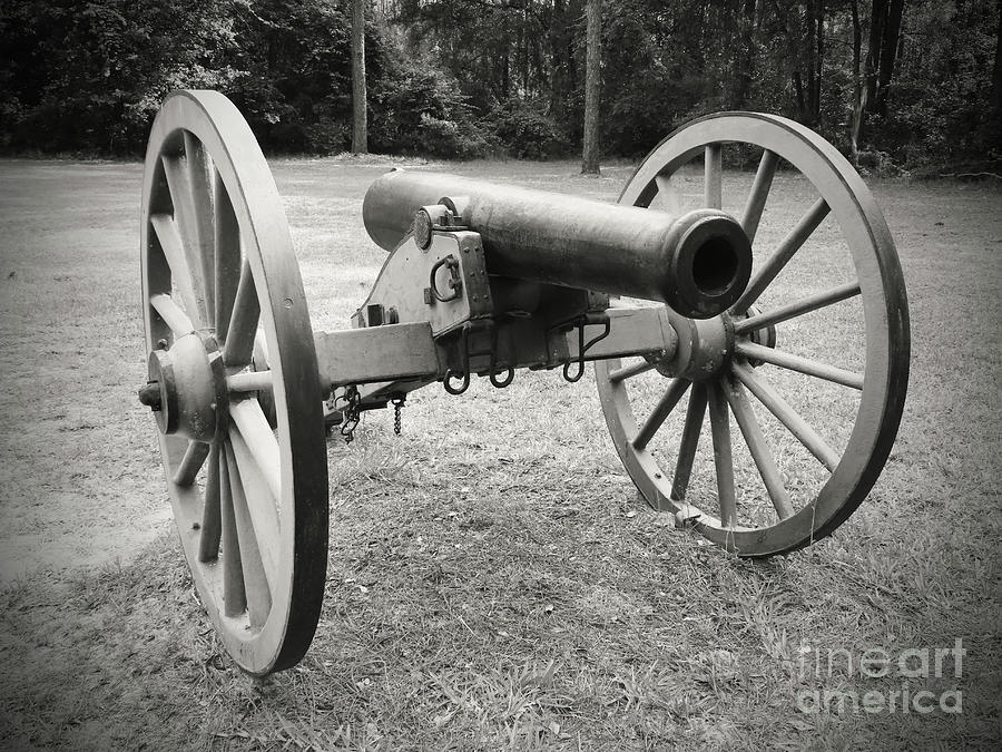 1622 - Cannon Battlefield Olustee Florida Digital Art by Deborah ...