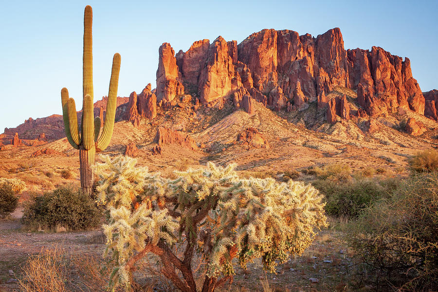 1668 Superstition Mountains Photograph by Steve Sturgill