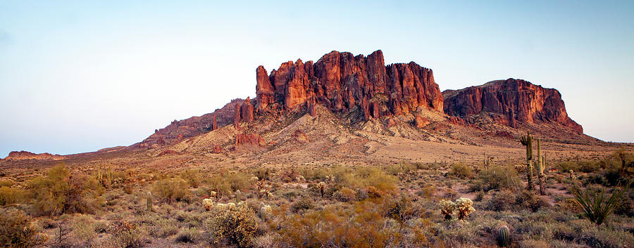 1669 Superstition Panoramic Photograph by Steve Sturgill
