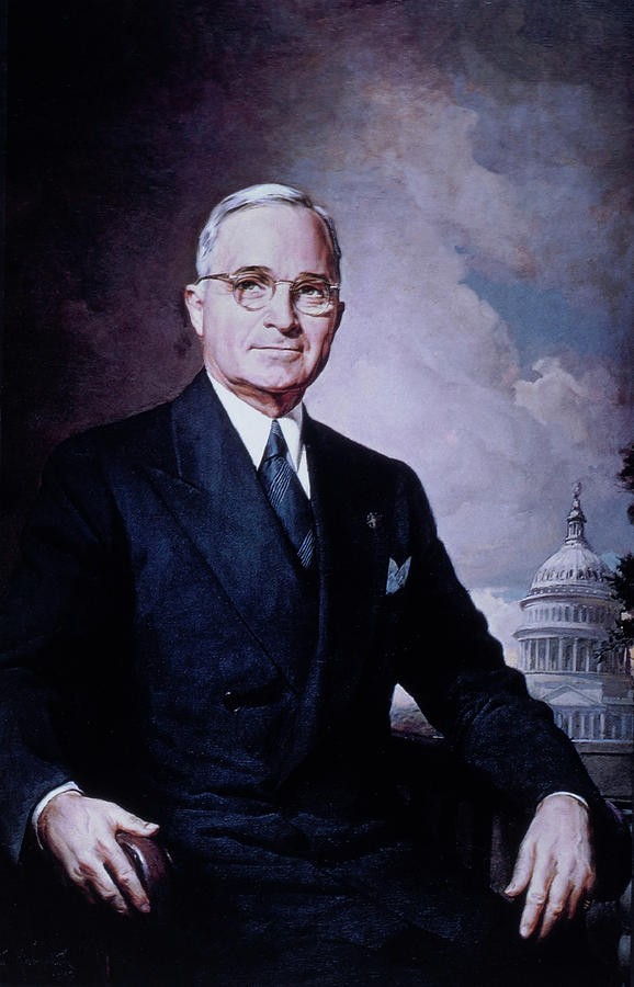 1688728 Harry S. Truman Painting by Glasshouse UIG - Fine Art America