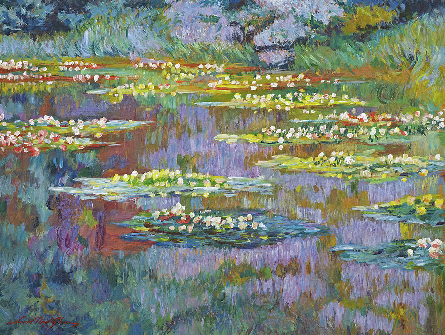 Waterlily Stillness Painting