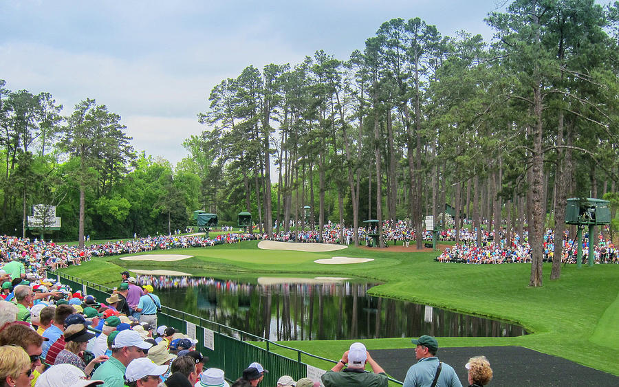 16th Hole at Augusta... Photograph by David Choate - Fine Art America