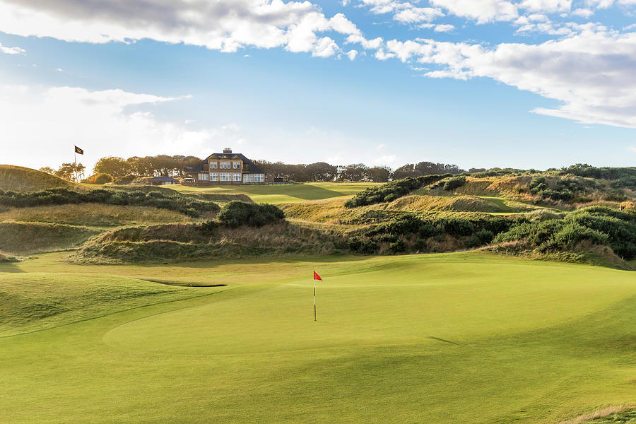 16th Hole At Kingsbarns Golf Links Photograph by Mike Centioli