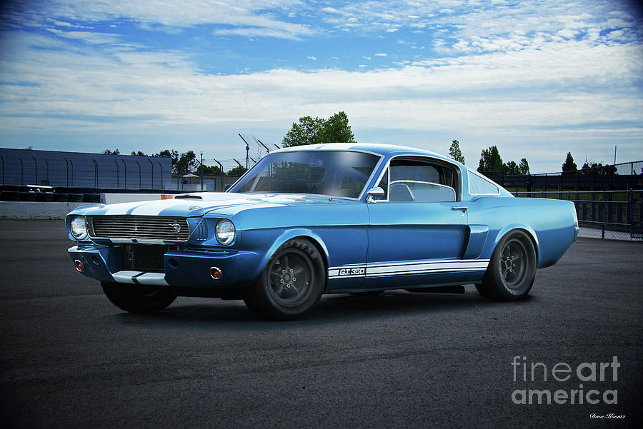 1966 Shelby Mustang GT350 #17 Photograph by Dave Koontz