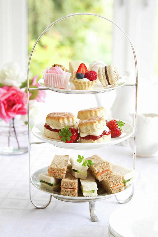 Cake Photograph - Afternoon tea #17 by Ruth Black