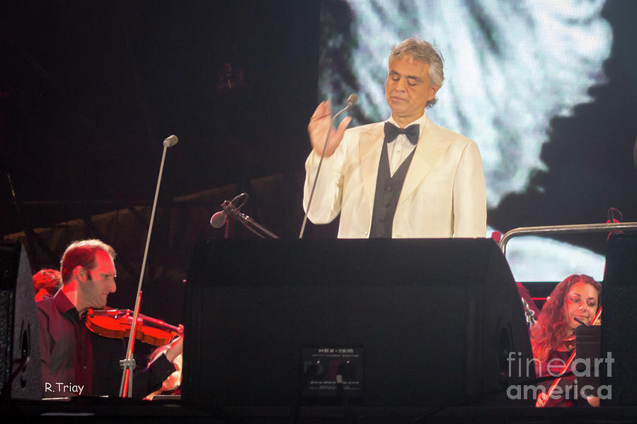 Andrea Bocelli in Concert #17 Photograph by Rene Triay FineArt Photos