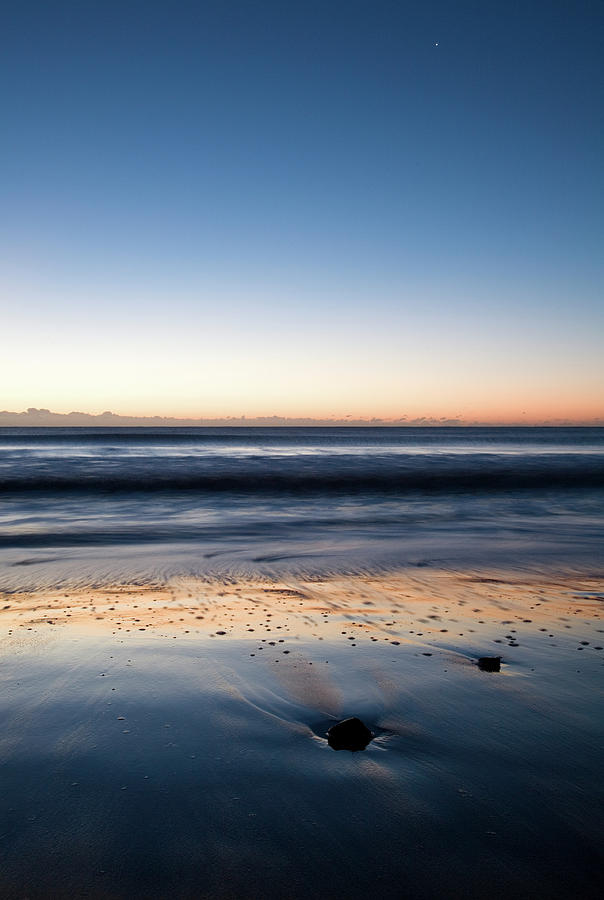 Ballynaclash beach at dawn, Blackwater, County Wexford, Ireland. #17 Photograph by Ian Middleton
