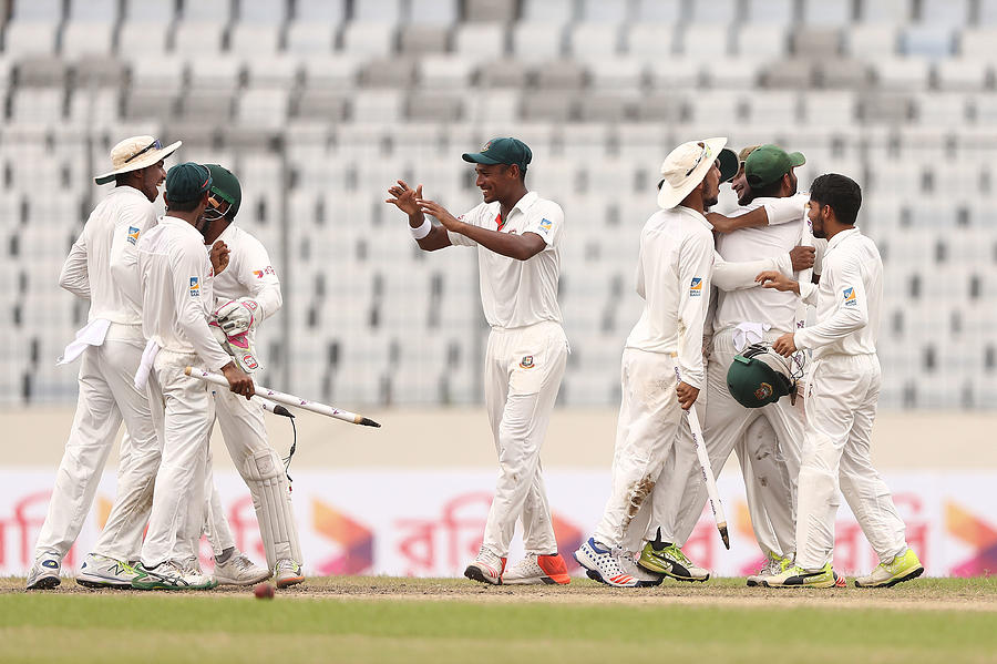 Bangladesh v Australia - 1st Test: Day 4 #17 Photograph by Robert Cianflone