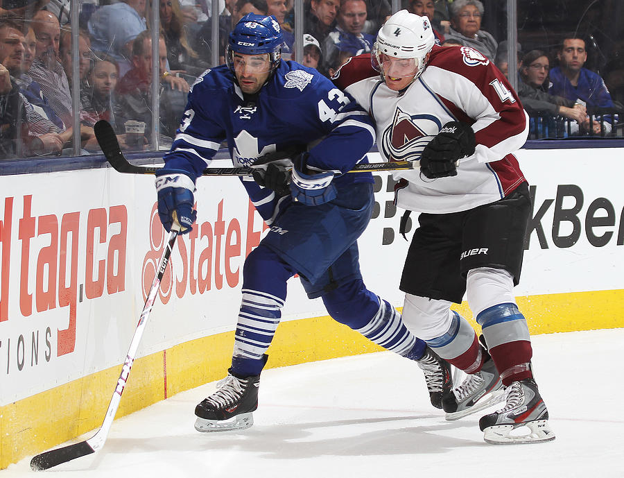 Colorado Avalanche v Toronto Maple Leafs #17 Photograph by Claus Andersen