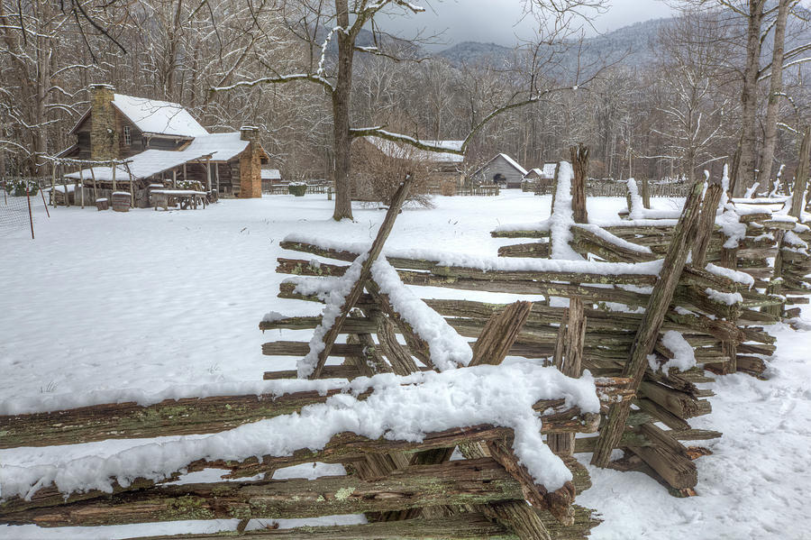 Winter on the Farm Photograph by Doug McPherson
