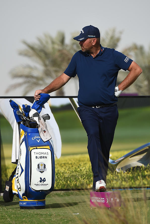 Commercial Bank Qatar Masters - Previews #17 Photograph by Tom Dulat