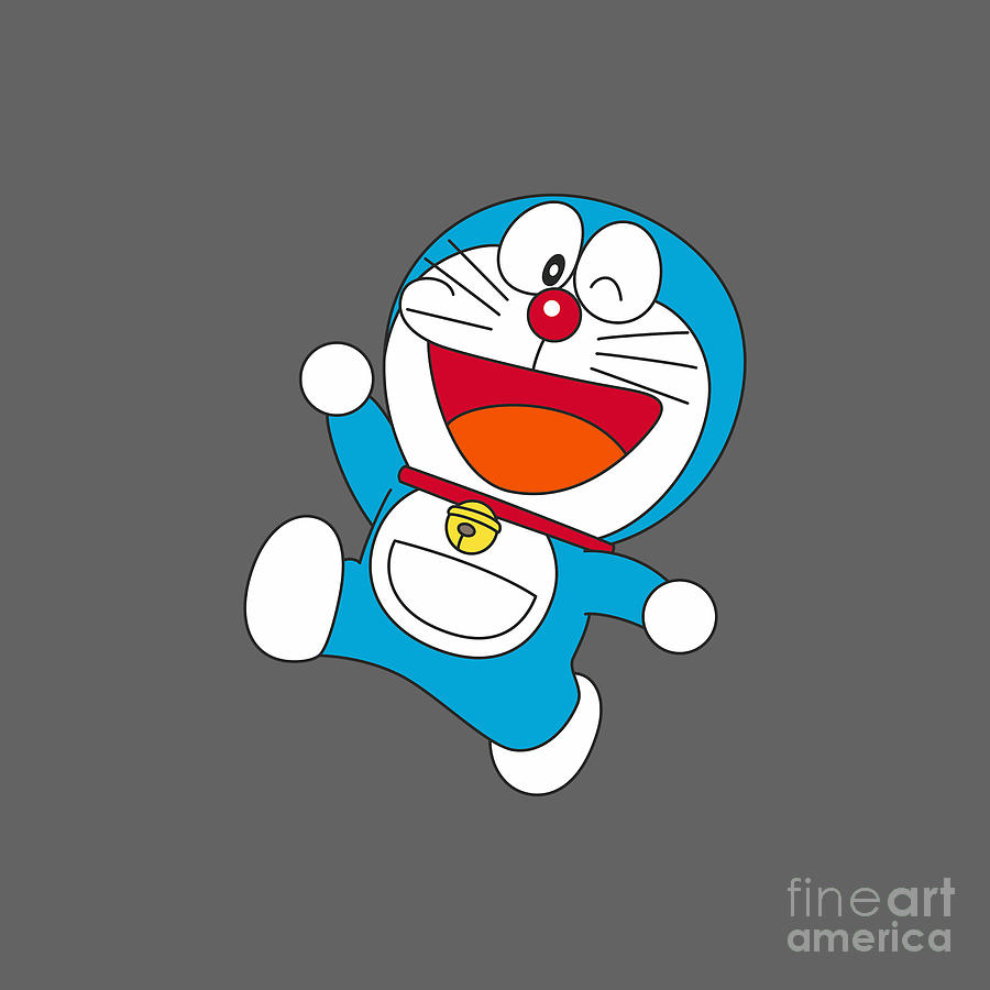 Doraemon #8 Drawing by Aurora Hassanah - Pixels