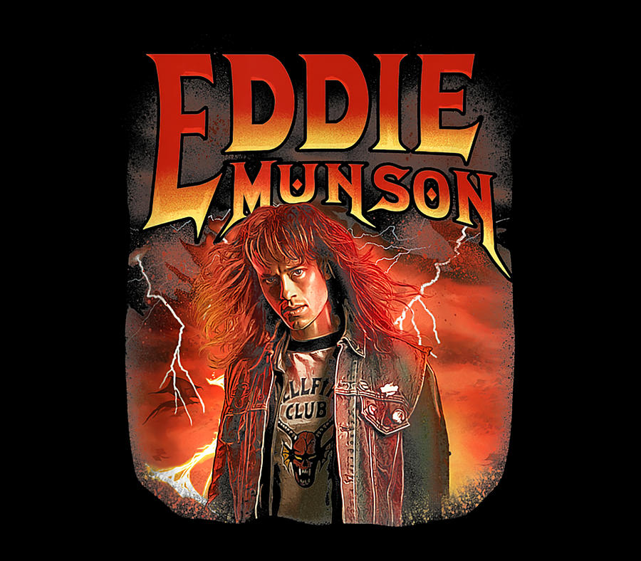 Eddie Munson Digital Art by Patric Axelsson - Pixels