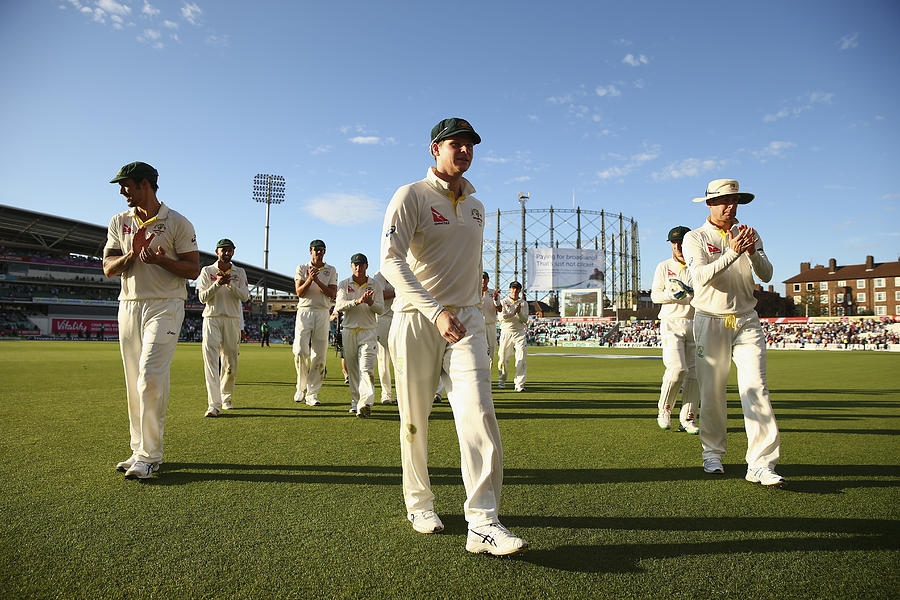 England v Australia: 5th Investec Ashes Test - Day Two #17 Photograph by Ryan Pierse