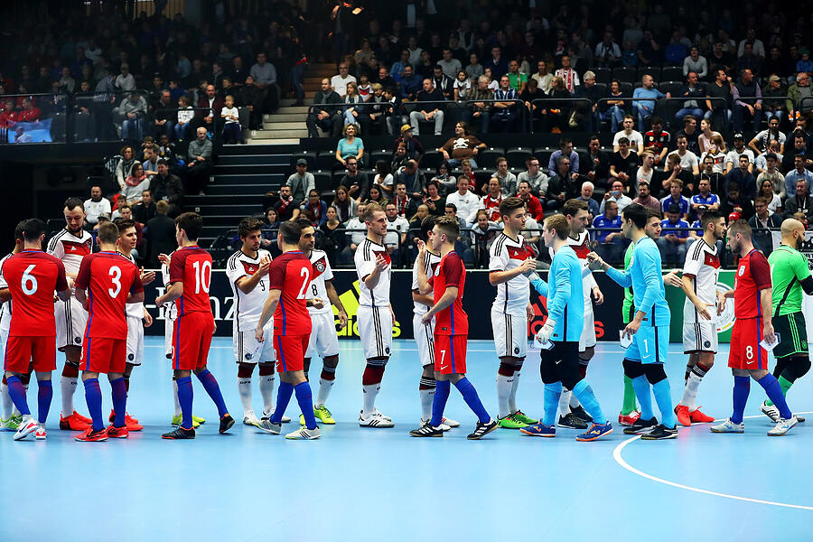 Germany v England - Futsal International Friendly #17 Photograph by Martin Rose