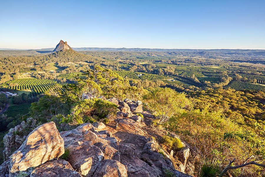 Glasshouse Mountains,Sunshine Coast Hinterlands,Queensland,Australia #17 Photograph by Peter Unger