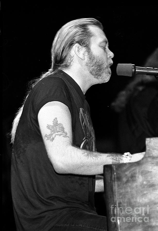 Gregg Allman Allman Brothers Band Photograph By Concert Photos Fine