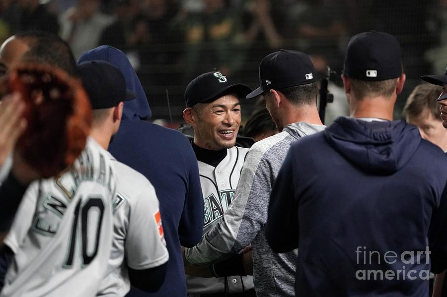 Ichiro Suzuki Photograph by Masterpress Ichiro Suzuki Photograph by Masterpress