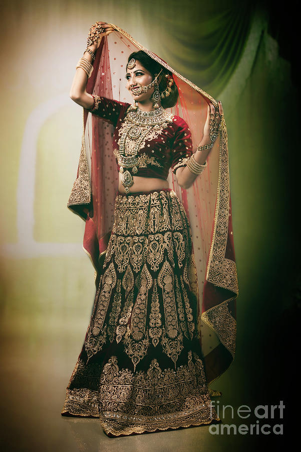 Indian Bride #17 Photograph by Kiran Joshi